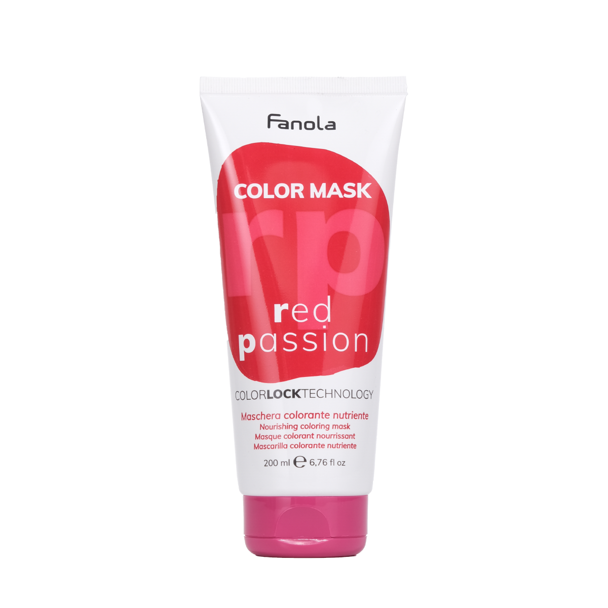 Colored hair Mask Red Passion